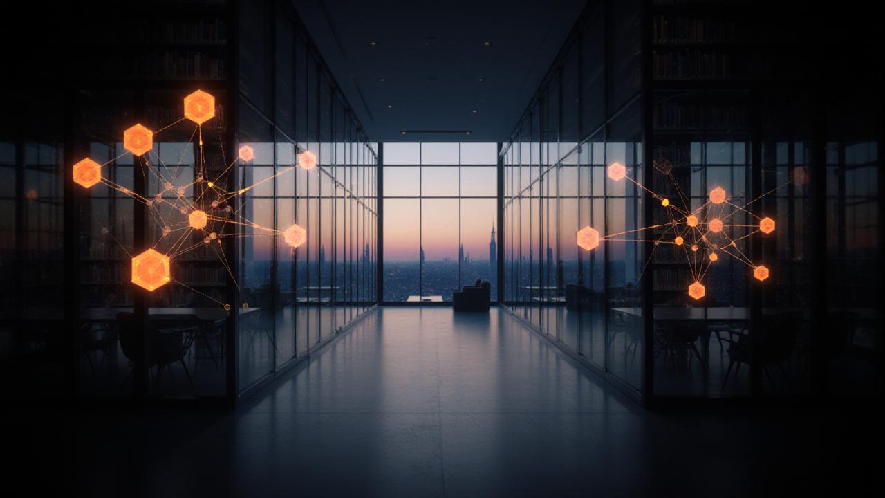 Modern workspace blending classical geometry and digital data structures