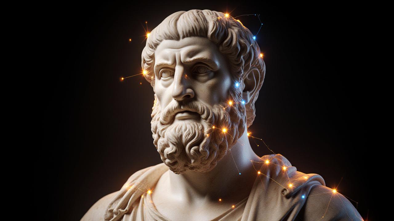 Abstract representation of Aristotelian causality and data nodes
